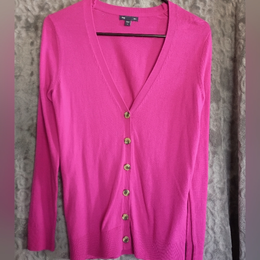 GAP Pink Cardigan